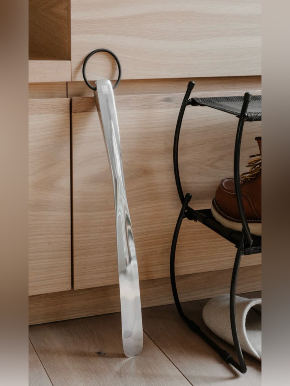 Umbra Curved Shoe Horn in Silver
